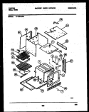 Part Location Diagram of 5303296866 Frigidaire FRONT-OVEN