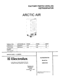 COVER Diagram and Parts List for GDR22CWL3  Frigidaire Freezer