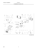 Part Location Diagram of 5304476884 Frigidaire BASE