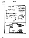 WIRING DIAGRAM Diagram and Parts List for MFU14M2FW1  Frigidaire Freezer