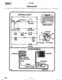 WIRING DIAGRAM Diagram and Parts List for GFU14M9AW7  Gibson Freezer