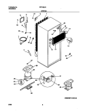 Part Location Diagram of 303007287 Frigidaire INSULATION PLUG,RH