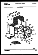 BODY PARTS Diagram and Parts List for CE200SP2D1  Frigidaire Cooktop