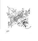 BACKGUARD Diagram and Parts List for KF650GDD0  Frigidaire Range