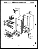 CABINET PARTS Diagram and Parts List for FU218JRW4  Frigidaire Freezer