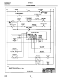 WIRING DIAGRAM Diagram and Parts List for FEF368CCBD  Frigidaire Range