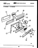 BACKGUARD Diagram and Parts List for 31-4989-00-02  Tappan Range