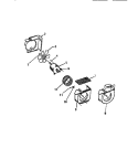 Part Location Diagram of A455901 Frigidaire WHEEL, BLOWER