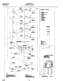 WIRING DIAGRAM Diagram and Parts List for FES387CHSD  Frigidaire Range