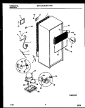 SYSTEM AND AUTOMATIC DEFROST PARTS Diagram and Parts List for MRT11CRBD0  Uni Refrigerator