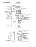 WIRING SCHEMATIC Diagram and Parts List for EI23CS65KS0  Electrolux Refrigerator