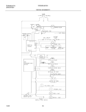 WIRING SCHEMATIC Diagram and Parts List for FRS26RLECS0  Frigidaire Refrigerator