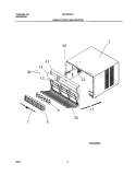 WRAPPER Diagram and Parts List for WAC053K7A1  Westinghouse Air Conditioner