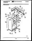 CABINET PARTS Diagram and Parts List for RTG216JCF3B  Frigidaire Refrigerator