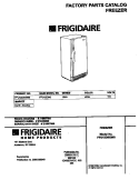 COVER Diagram and Parts List for FFU12D9GW0  Frigidaire Freezer