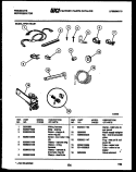 ICE MAKER INSTALLATION PARTS Diagram and Parts List for FPD14TILH1  Frigidaire Refrigerator