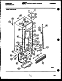 CABINET PARTS Diagram and Parts List for FPCI19VFH0  Frigidaire Refrigerator