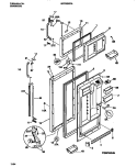 DOOR Diagram and Parts List for GRT26WRAD2  Gibson Refrigerator