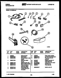 ICE MAKER INSTALLATION PARTS Diagram and Parts List for RT19F8WU3C  Gibson Refrigerator