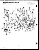 BODY PARTS Diagram and Parts List for AS139K1K1  Frigidaire Range