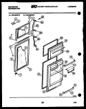 Part Location Diagram of 3916296 Frigidaire FREEZER DOOR-COFFEE