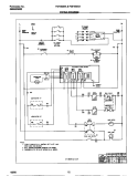 WIRING DIAGRAM Diagram and Parts List for FGF353CATE  Frigidaire Range