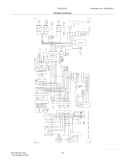 WIRING DIAGRAM Diagram and Parts List for FRS23R4CB3  Frigidaire Refrigerator