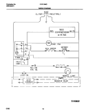 WIRING DIAGRAM Diagram and Parts List for FRT21NNGW0  Frigidaire Refrigerator
