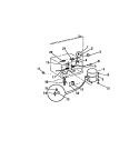COMPRESSOR, ELECTRICAL CONTROLS Diagram and Parts List for CF16KW3  Frigidaire Freezer