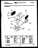 ELECTRICAL PARTS Diagram and Parts List for M205H1QA  Kelvinator Air Conditioner