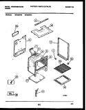 BODY PARTS Diagram and Parts List for GF300NW5  Frigidaire Range