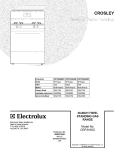 COVER Diagram and Parts List for CRP3160GQQC  Crosley Range