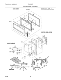 CONTROL PANEL,DOOR,MISC. Diagram and Parts List for EI30MH55GWB  Electrolux Microwave