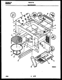 WRAPPER AND BODY PARTS Diagram and Parts List for TMS134T1G  Tappan Microwave