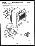 SYSTEM AND AUTOMATIC DEFROST PARTS Diagram and Parts List for FPES18TLF3  Frigidaire Refrigerator