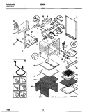 BODY Diagram and Parts List for 30-4942-00-07  Tappan Range