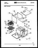 BODY PARTS Diagram and Parts List for 11-2439-00-03  Tappan Wall Oven