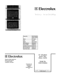 COVER Diagram and Parts List for EW27EW65GS4  Electrolux Wall Oven
