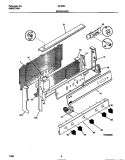 BACKGUARD Diagram and Parts List for 30-3352-23-05  Tappan Range