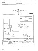 WIRING DIAGRAM Diagram and Parts List for FRT21NNHB1  Frigidaire Refrigerator