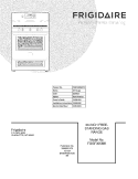 COVER Diagram and Parts List for FGGF305MKFK  Frigidaire Range