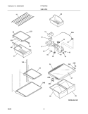 Part Location Diagram of 241572503 Frigidaire Cover-crisper pan