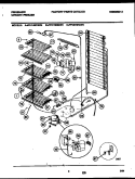 SYSTEM AND ELECTRICAL PARTS Diagram and Parts List for FFU14M7AW4  Frigidaire Freezer