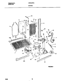 SYSTEM Diagram and Parts List for MRS22WNCD2  Frigidaire Refrigerator