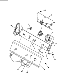 CONTROL PANEL Diagram and Parts List for WWX233RBS2  Frigidaire Washer