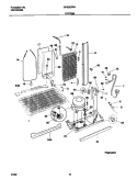 SYSTEM Diagram and Parts List for GRS26ZRHW3  Gibson Refrigerator