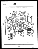 Part Location Diagram of 695T128P03 Frigidaire SWITCH, DOOR