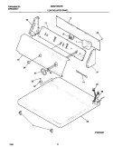 P16C0067 CONTROL PANEL Diagram and Parts List for GDE216REW0  Gibson Dryer