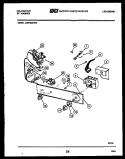 Part Location Diagram of 3018393 Frigidaire BRACKET