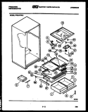 Part Location Diagram of 3200327 Frigidaire FRAME